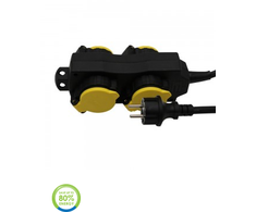 Ilgintuvas 4-vietis V-TAC, (3G1.5MMX3M), IP44