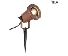 slv Įsmeigiamas lauko šviestuvas BIG NAUTILUS QPAR51, rūdžių sp., GU10