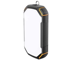 Išorinė baterija (power bank), 20000mAh, juodos/oranžinės sp.