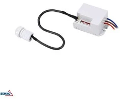 Bemko Judesio daviklis, baltas, IP20, max 800W, 360°, 3m/6m