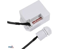Bemko Judesio daviklis, baltas, IP20, max 800W, 360°, 3m/6m