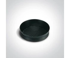 Juodas žiedas su filtru nuo akinimo, skirtas šviestuvui į bėgelį, 050300AH/B