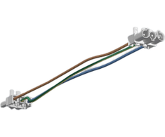 Kabelis su jungtimi, 12xLED 3x0.75mm2 3360mm