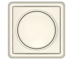 Kaitrinių ir halogeninių lempų (20-400W) šviesos reguliatorius VILMA STANDARD ST 150 su rėmeliu, dramblio kaulo spalvos