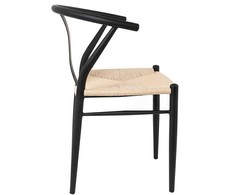 King Home WISHBONE METAL kėdė, natūrali