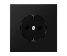 Jung Kištukinis lizdas su įžeminimu SCHUKO® LS 1520 SWM, 16A, matinės grafito juodos sp.