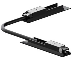Bikuva.lt Lanksti elektrinė/mechaninė jungtis, skirta magnetiniam bėgeliui SLIM MAGNETIC, 48V, juoda, 02/0507