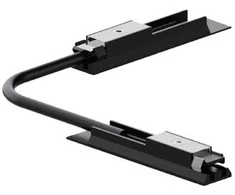 Bikuva.lt Lanksti elektrinė/mechaninė jungtis, skirta magnetiniam bėgeliui SLIM MAGNETIC, 48V, juoda, 02/0507