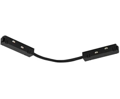 Lankstus magnetinio bėgelio sujungimas MAGNETIC, juodas