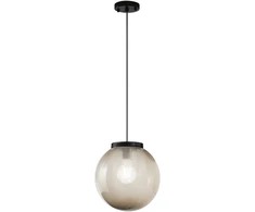 Lauko pakabinamas šviestuvas POLLY, pilkas, 1xE27, IP44