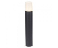 Lauko šviestuvas V-TAC, aliuminis, juodas, apvalus, IP54, GU10, 80x80x500mm