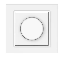 Vilma LED apšvietimo reguliatorius QUADRUM QR 1000, 5-150W, su rėmeliu, baltas
