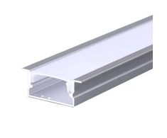 V-tac LED įleidžiamas profilis su dangteliu, sidabro sp., 2m