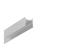 LED juostos paviršinis profilis COZY12 C/U1, neanoduoto aliuminio, 3m