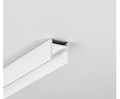 LED juostos paviršinis profilis COZY12 C/U1, baltas, 3m