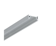 Bikuva.lt LED juostos paviršinis profilis SURFACE10.v2, anoduoto aliuminio sp., 2m