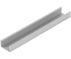 LED juostos paviršinis profilis UNI14 BC3/Y, anoduoto aliuminio, 2m
