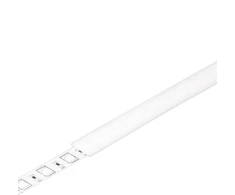 Bikuva.lt LED juostos profilio dangtelis A, baltas, 2m