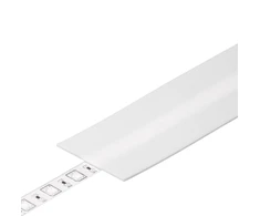 Bikuva.lt LED juostos profilio dangtelis A9, baltas, 2m