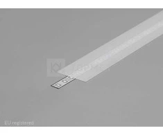 Bikuvalt LED juostos profilio dangtelis A9, matinis, 2m