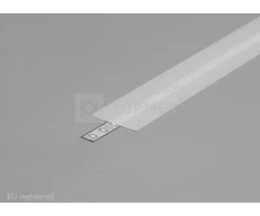 LED juostos profilio dangtelis A9, matinis, 2m