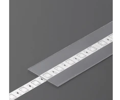 Bikuva.lt LED juostos profilio dangtelis A9, skaidrus, 2m