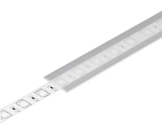 Bikuvalt LED juostos profilio dangtelis B, matinis, 3m