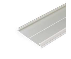 LED juostos profilio dangtelis C10, anoduotas aliuminis, 3m