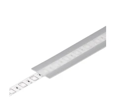 Bikuva.lt LED juostos profilio dangtelis E, matinis, 2m