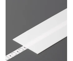 Bikuva.lt LED juostos profilio dangtelis G SLIDE, baltas, 2m