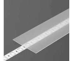 LED juostos profilio dangtelis H SLIDE, matinis, 2m