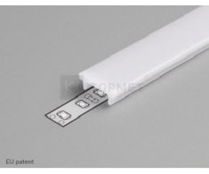 LED juostos profilio dangtelis K CLICK, baltas, 2m