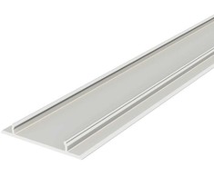 LED juostos profilio dangtelis VARIO30-10, anoduotas aliuminis, 2m
