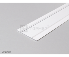 LED juostos profilio dangtelis WALLE12, baltas, 2m