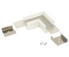 LED juostos profilio LINEA-IN20 kampinė jungtis, balta