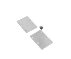LED juostos profilio PIXEL33-02 užbaigimo elementai, sidabro sp., 2vnt.
