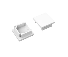Bikuva.lt LED juostos profilio SMART16 BC3 užbaigimo elementai, balti