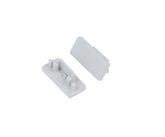Bikuva.lt LED juostos profilio SURFACE10.v2 užbaigimai, pilki, 2vnt.