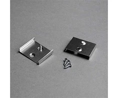 LED juostos profilio tvirtinimo elementas S, baltas