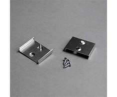 LED juostos profilio tvirtinimo elementas S, juodas