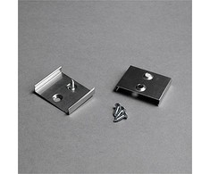 LED juostos profilio tvirtinimo elementas S, juodas