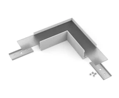 Bikuva.lt LED juostos profilio VARIO30-02 kampinis sujungimas 90 laipsnių, anoduotas