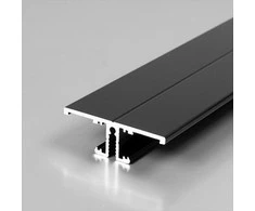 Bikuvalt LED juostos profilis BACK10 A/UX, juodas, 2m