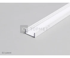 LED juostos profilis BEGTON12 J/S, baltas, 2m
