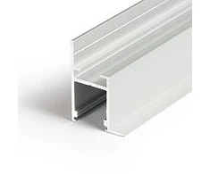 Bikuva.lt LED juostos profilis FRAME14 BC/Q, anoduotas aliuminis, 2m