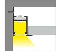 LED juostos profilis FRAME14 BC/Q, anoduotas aliuminis, 2m