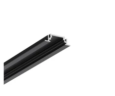 LED juostos profilis GROOVE10, juodai anoduotas, 3m