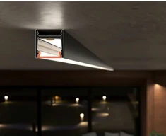 LED juostos profilis LEVEL12 C/U1, anoduoto aliuminio, 2m