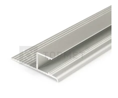LED juostos profilis OMNI10 AC2, anoduotas aliuminis, 2m