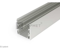 LED juostos profilis PHIL53, neanoduotas aliuminis, 2m